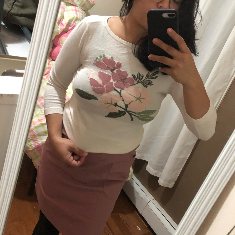 Loft Sweater and Skirt Combination